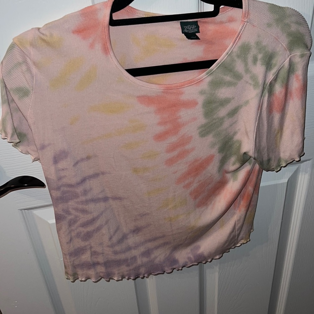 Tie dye crop top